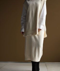 Alternative view of ست ژیله و دامنC.43 Beige