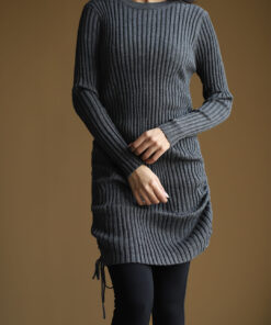 Alternative view of بافت طوسی بغل گت C.93 San_Shein