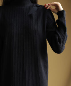 Alternative view of پیراهن بافت سرشونه باز Beige