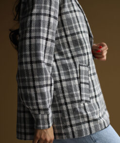 Alternative view of کت پاییزه چهارخونه Chiaco