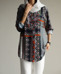 شومیز نخی طرحدار LINDEX