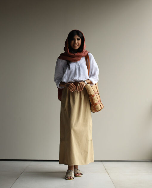 دامن کتان MOEI_01