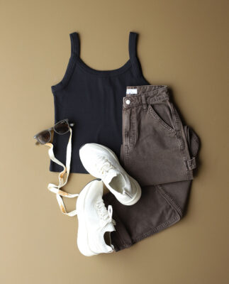 تاپ کبریتی مشکی C.7174 Marka_boohoo