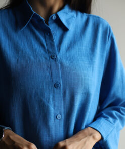 Alternative view of شومیز آبی C.7185/03_TGHV_LC