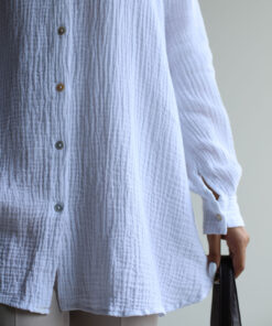 Alternative view of شومیز سفید پفکی C.6425 maariy