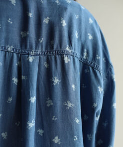 Alternative view of شومیز جین طرحدار C.4612 c&a