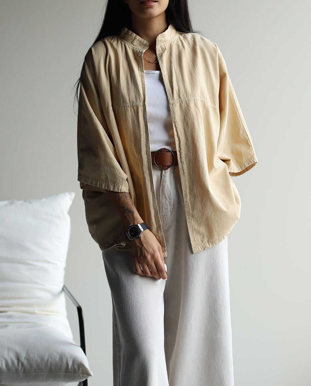 شومیز جلوباز سلین C.6294 TP - تصویر 7