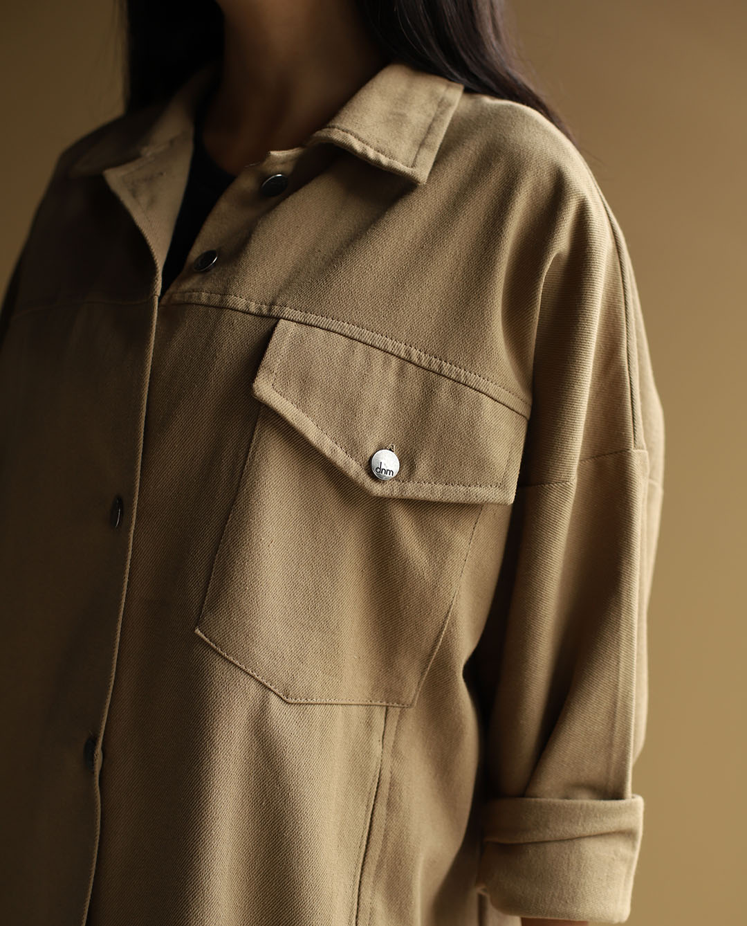 کت کتان Boxy - تصویر 6