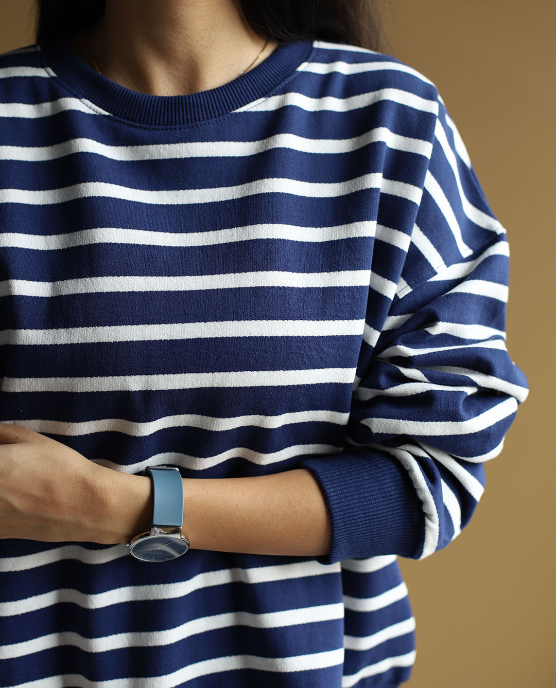 دورس راه راه C.71178 Marka_pull and bear - تصویر 5