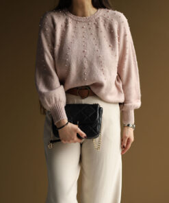 بافت یقه مرواريدی TEH.71134