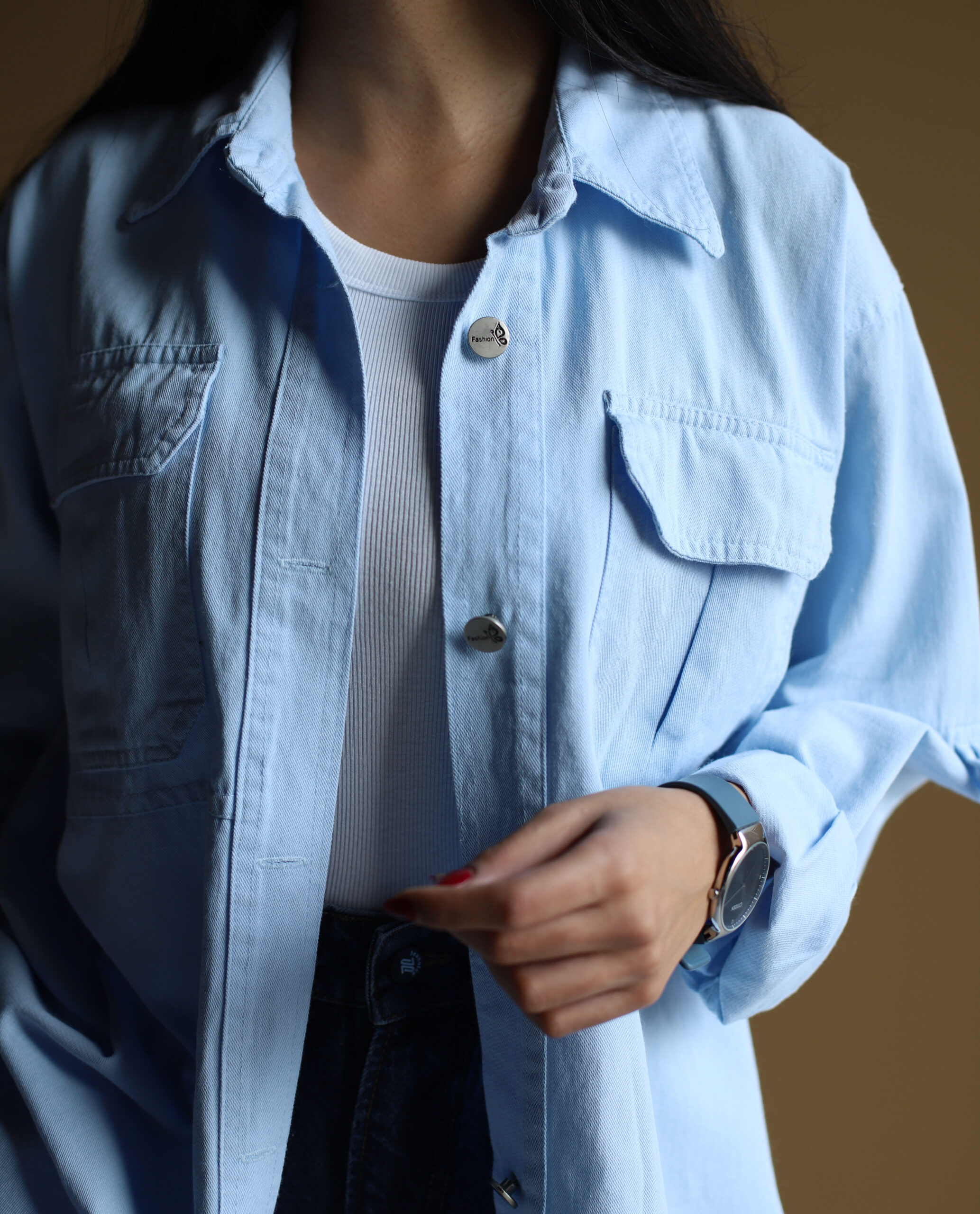 مانتو کتان پشت پیله 4M - تصویر 18