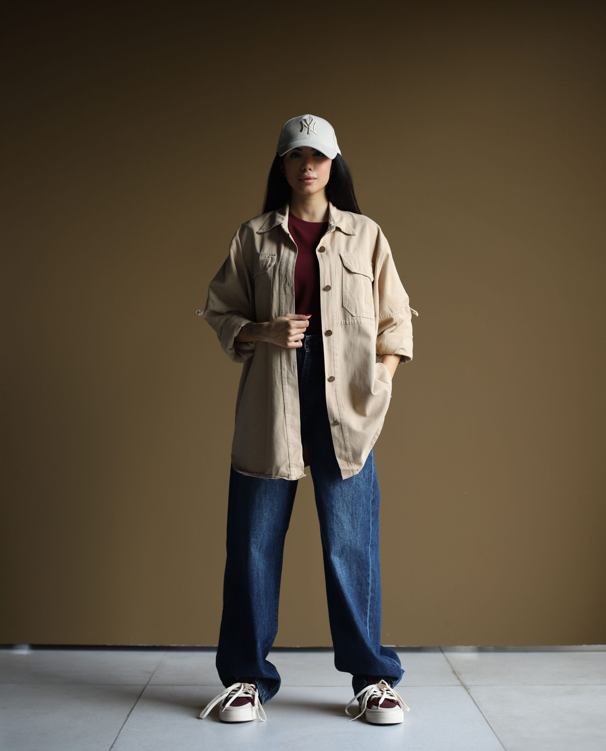 مانتو کتان پشت پیله 4M - تصویر 15