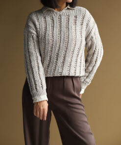 Alternative view of بلوز بافت زاپ دار C.71274 ROSH