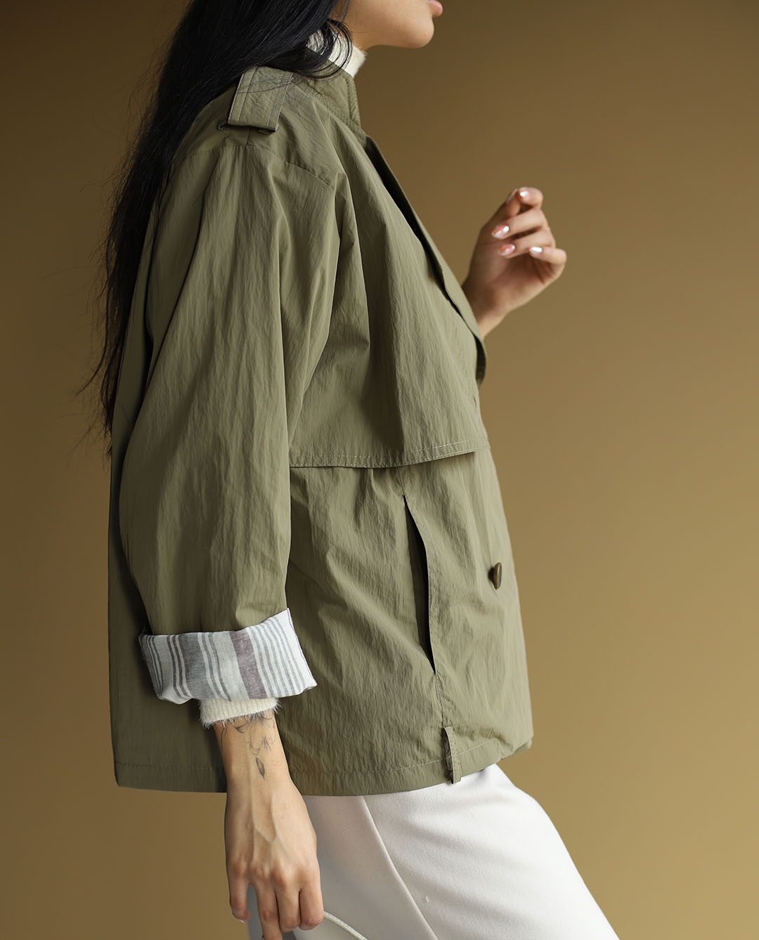 بارونی کوتاه C.71376 M2/0490 - تصویر 7