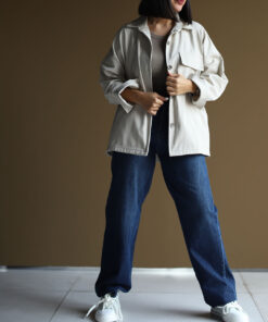 Alternative view of کت کتان C.71537 8_Bone