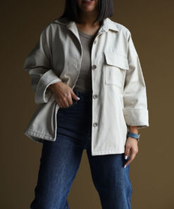 کت کتان C.71537 8_Bone