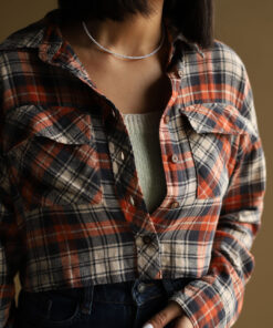 Alternative view of شومیز چهارخونه کراپ C.71538 SEV_AU