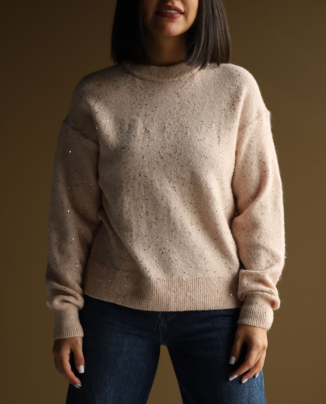 بافت صورتي پولكی C.71266 ROSH - تصویر 5