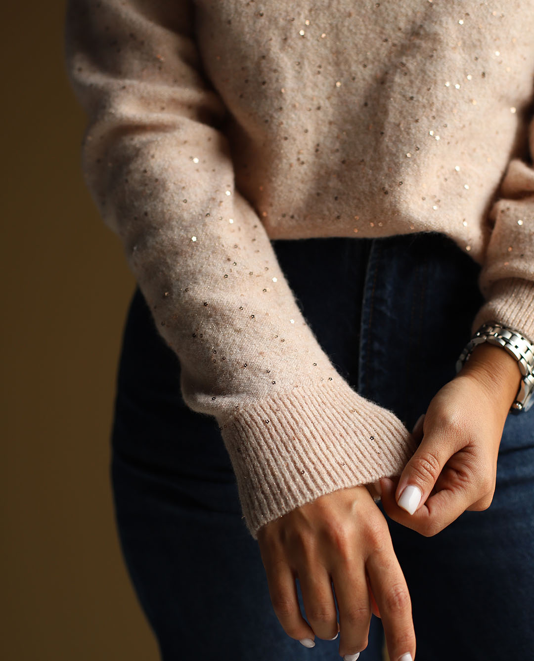 بافت صورتي پولكی C.71266 ROSH - تصویر 2