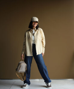 شومیز کرم C.6431 NEW LOOK