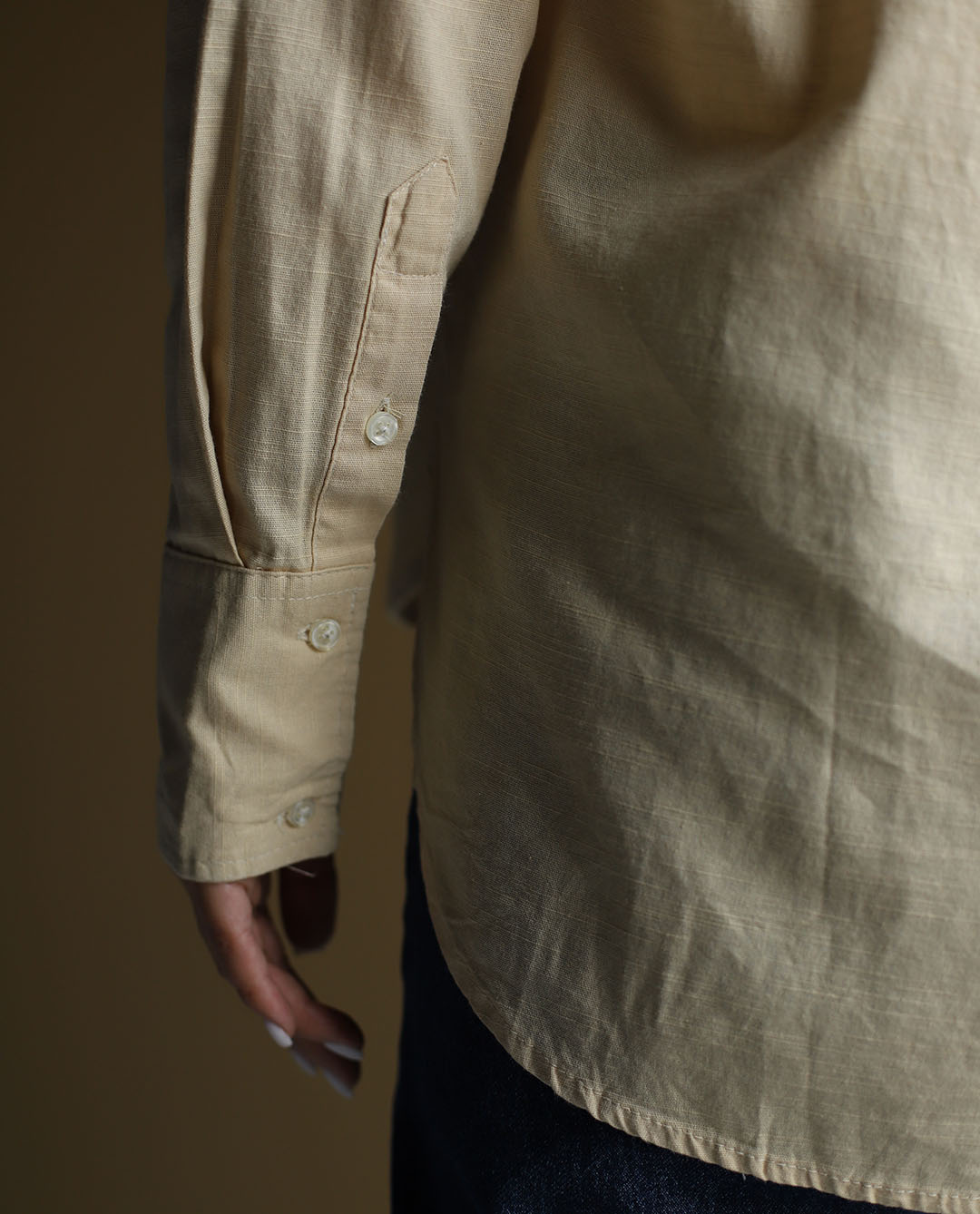 شومیز کرم C.6431 NEW LOOK - تصویر 2