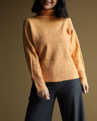 بافت کیمینو یقه اسکی C.71275 ROSH