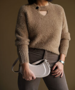 بافت موهر تک دکمه C.71119 TEH