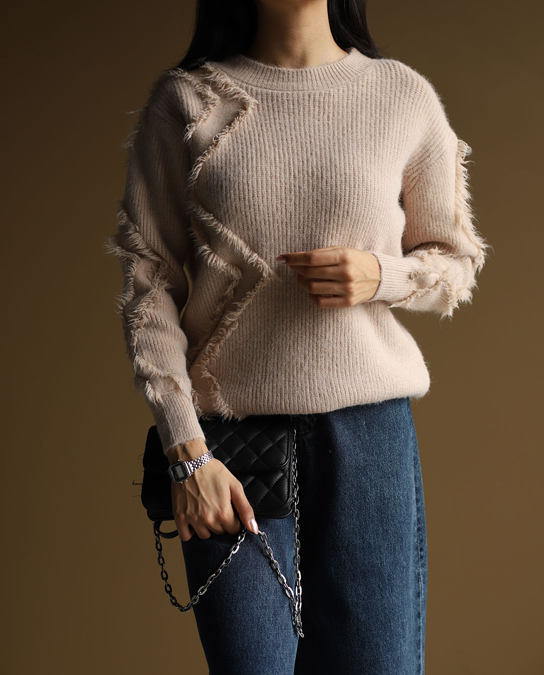 بافت آستین ریش ریش C.71152 LAG - تصویر 4