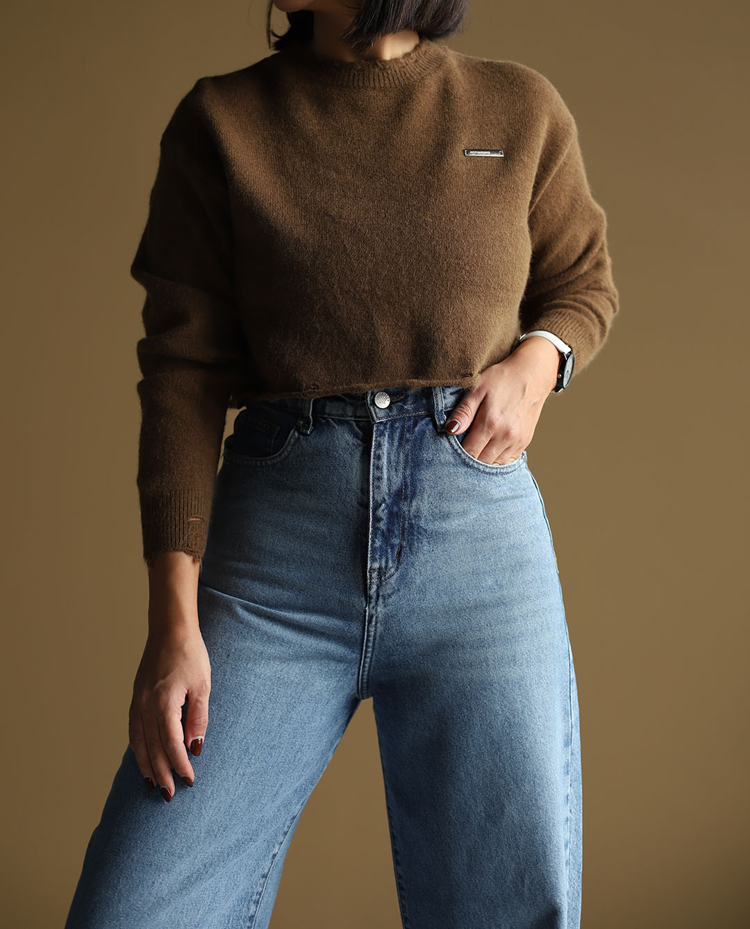 بافت کراپ ساده C.71488 Moe