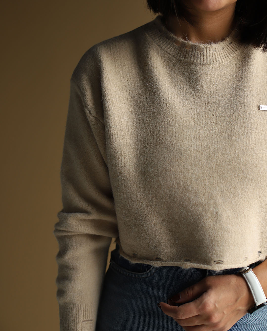 بافت کراپ ساده C.71488 Moe - تصویر 2