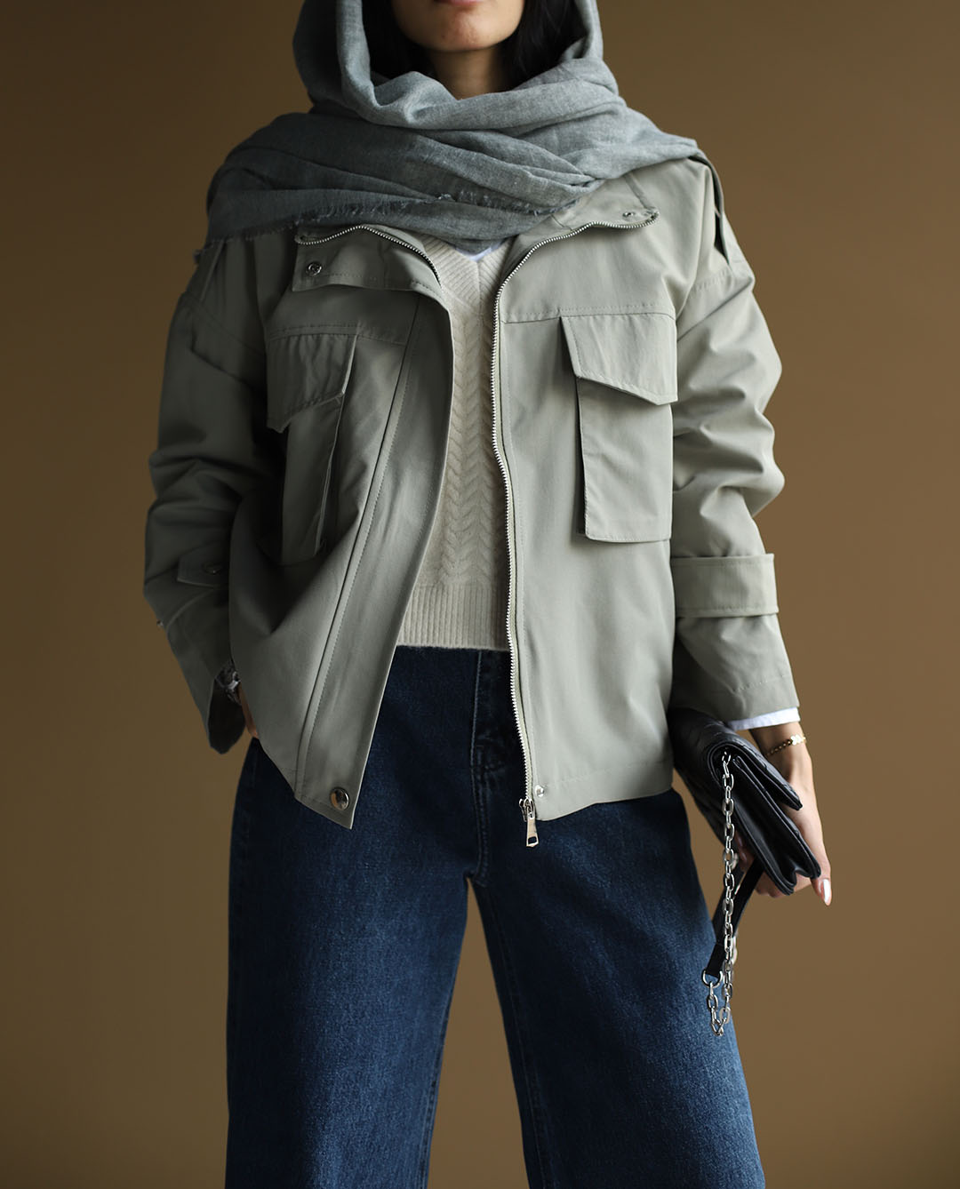 بارونی کوتاه C.71256 Duma/228 - تصویر 11