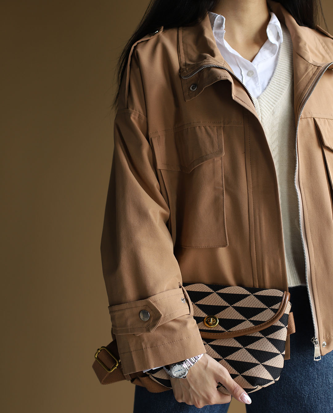 بارونی کوتاه C.71256 Duma/228 - تصویر 7