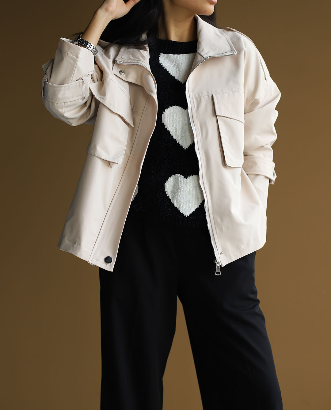 بارونی کوتاه C.71256 Duma/228 - تصویر 6