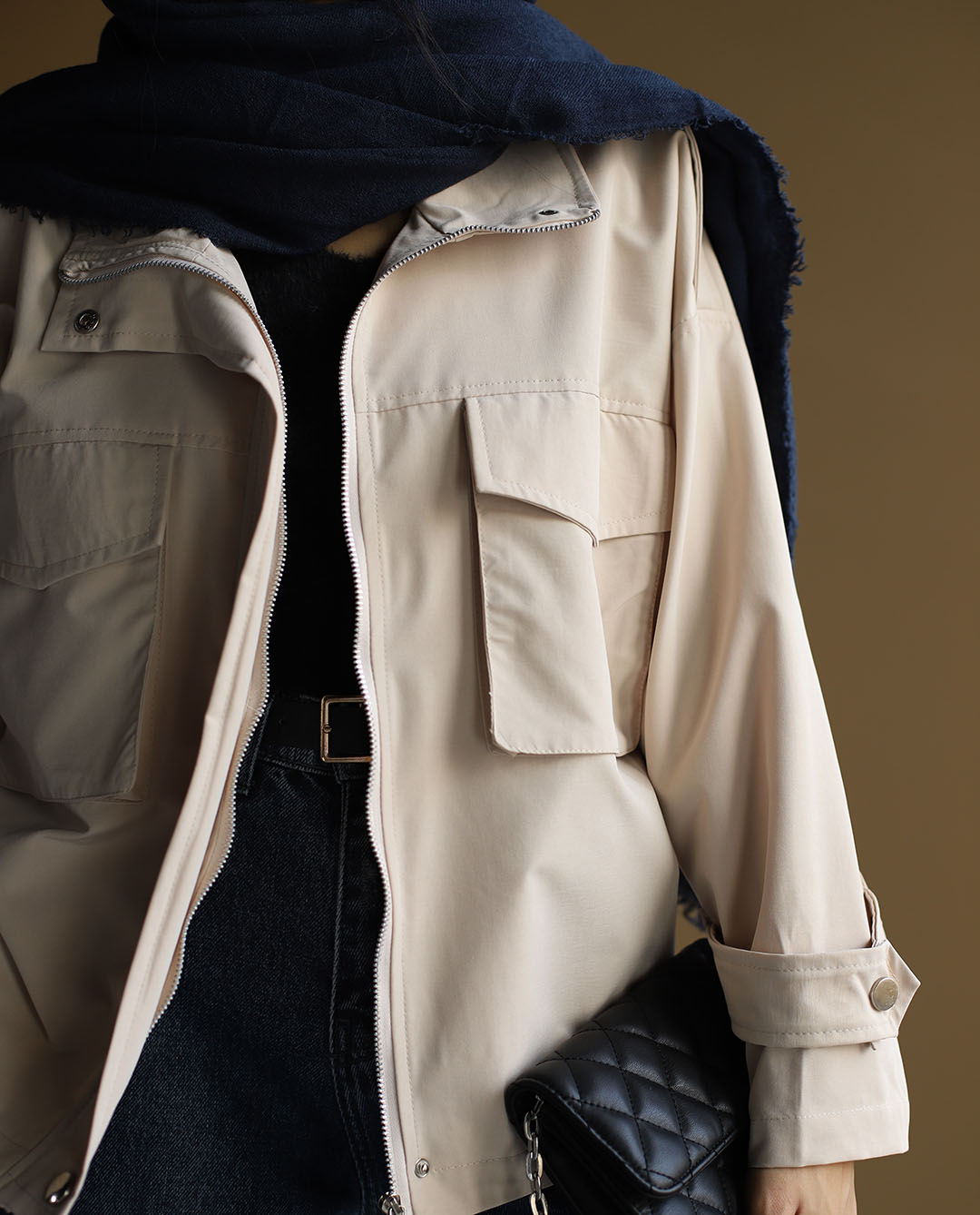 بارونی کوتاه C.71256 Duma/228 - تصویر 5