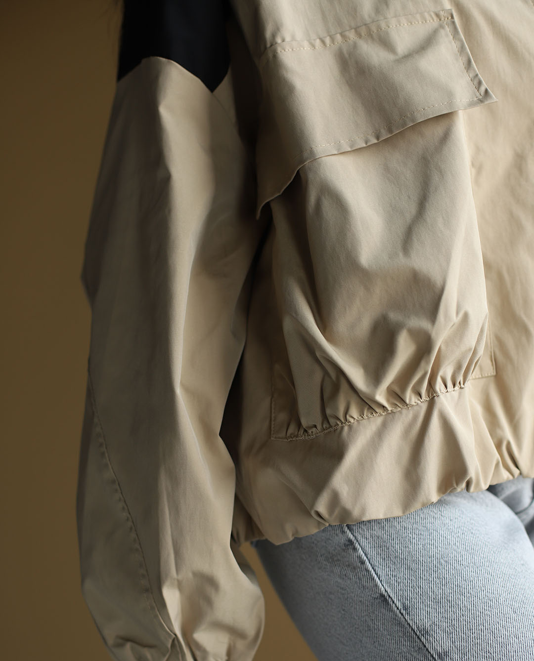 جکت بالا مشکی C.71170 COS - تصویر 2