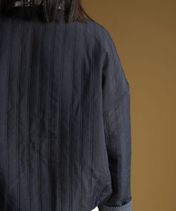 Alternative view of کت سرمه ای راه راه C.71580 COS