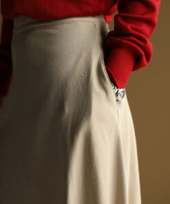 Alternative view of دامن کتان پانیذ C.6256