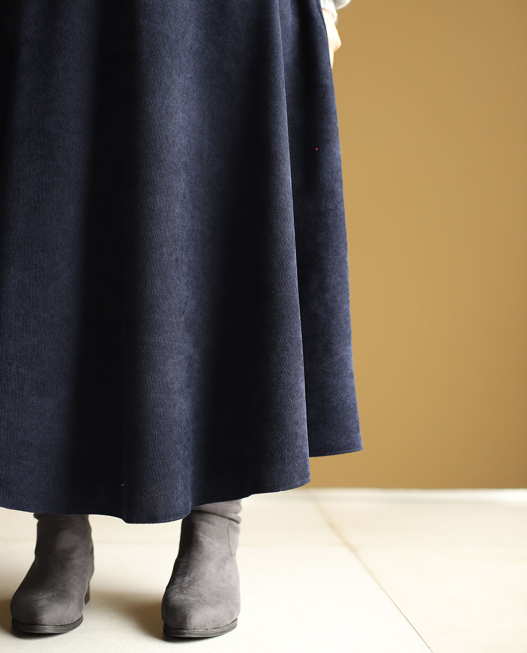 دامن مخمل کبریتی آذر C.281 - تصویر 9