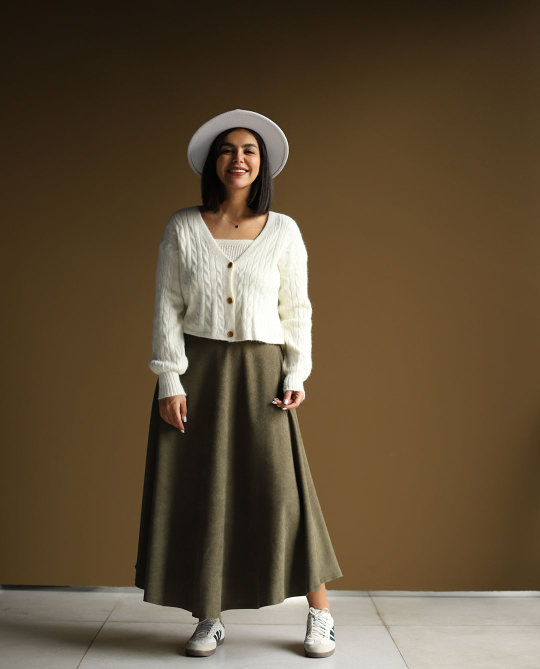 دامن مخمل کبریتی آذر C.281 - تصویر 7