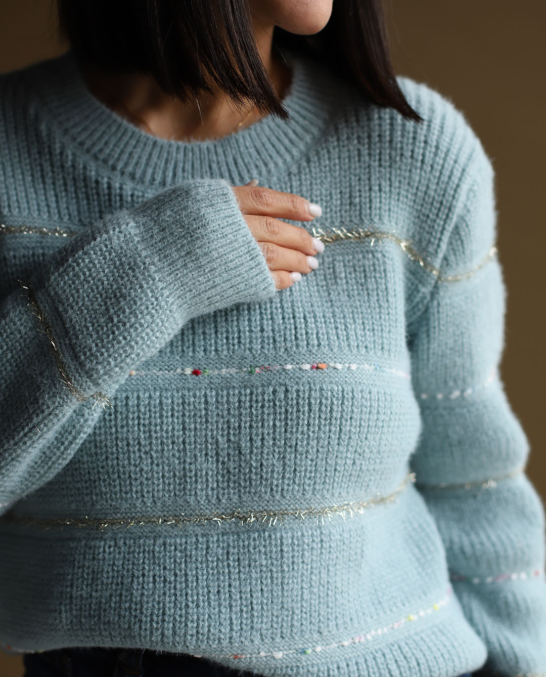 بافت راه راه C.71552 TEH Shine - تصویر 2