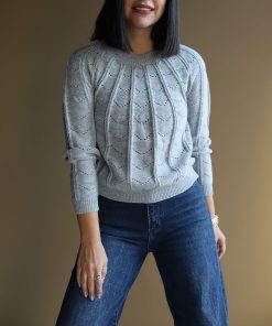 بافت یقه خطی MOG