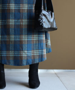 Alternative view of دامن چهارخونه آبی 04_C.71624 Vintage