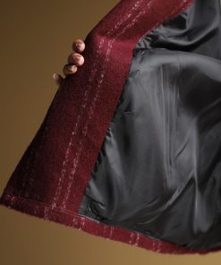 Alternative view of کت چهارخونه زرشکی C.71665 Rotterdam