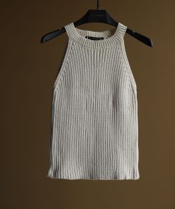 Alternative view of تاپ بافت یقه گرد C.71527 M2/1563