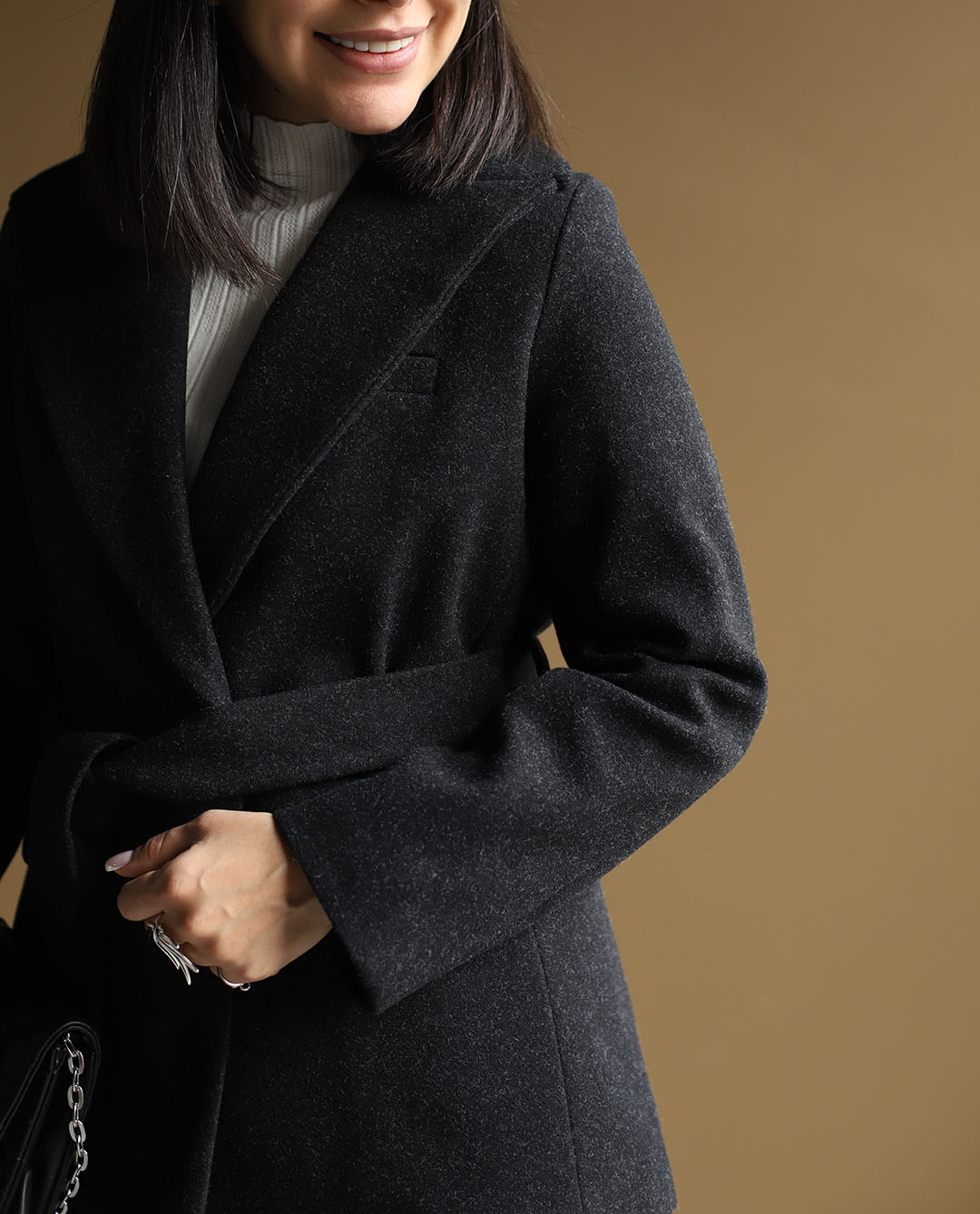 پالتو کوتاه کمردار C.71591 502/DUMA - تصویر 10