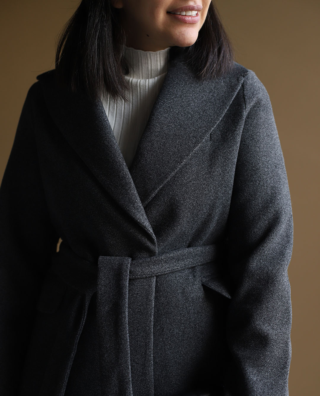 پالتو کوتاه کمردار C.71591 502/DUMA - تصویر 2