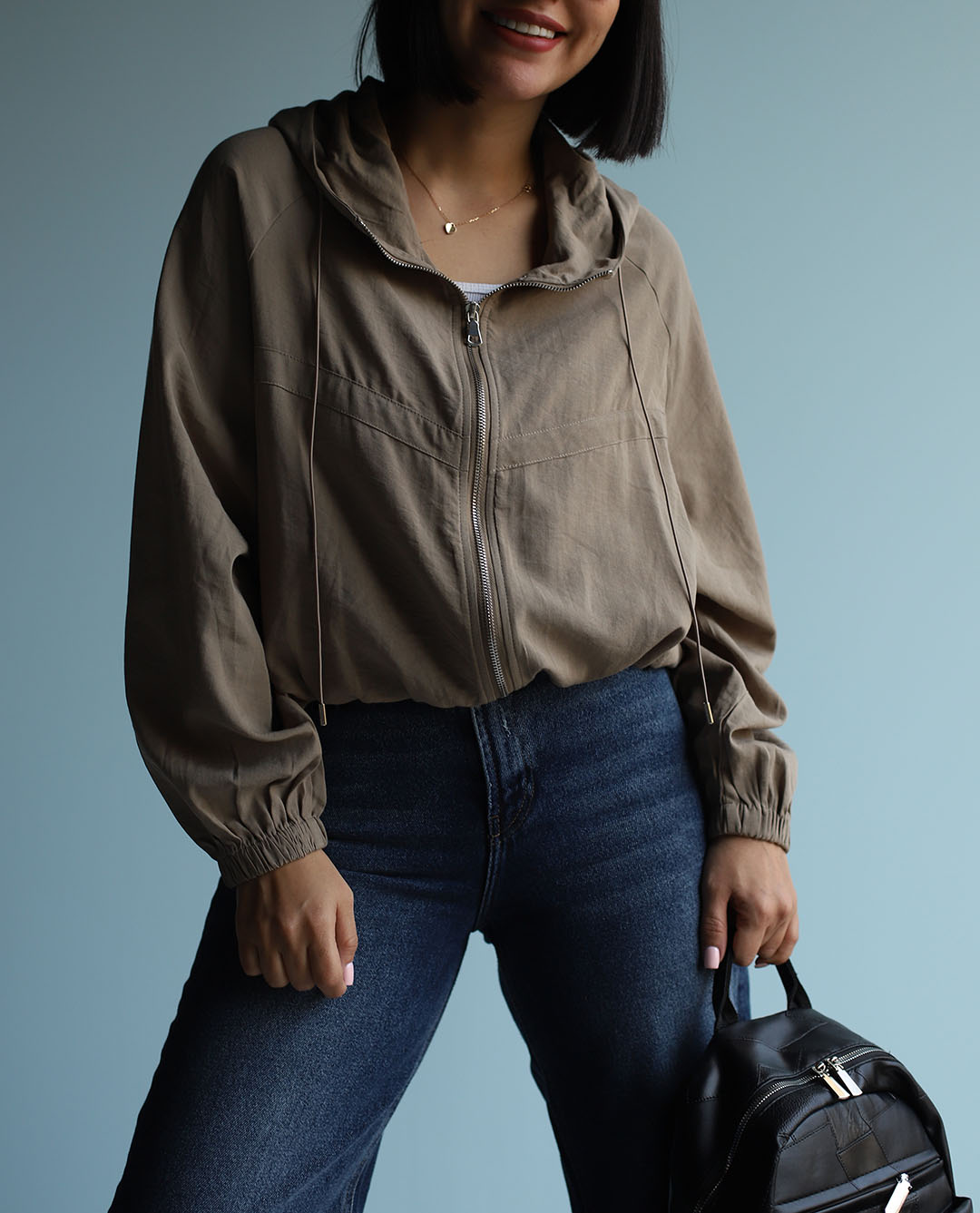 کت لینن کلاهدار C.71729 COS - تصویر 6