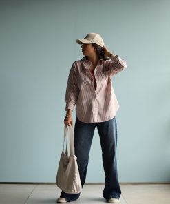 Alternative view of شومیز راه راه C.71692 NGH_bershka