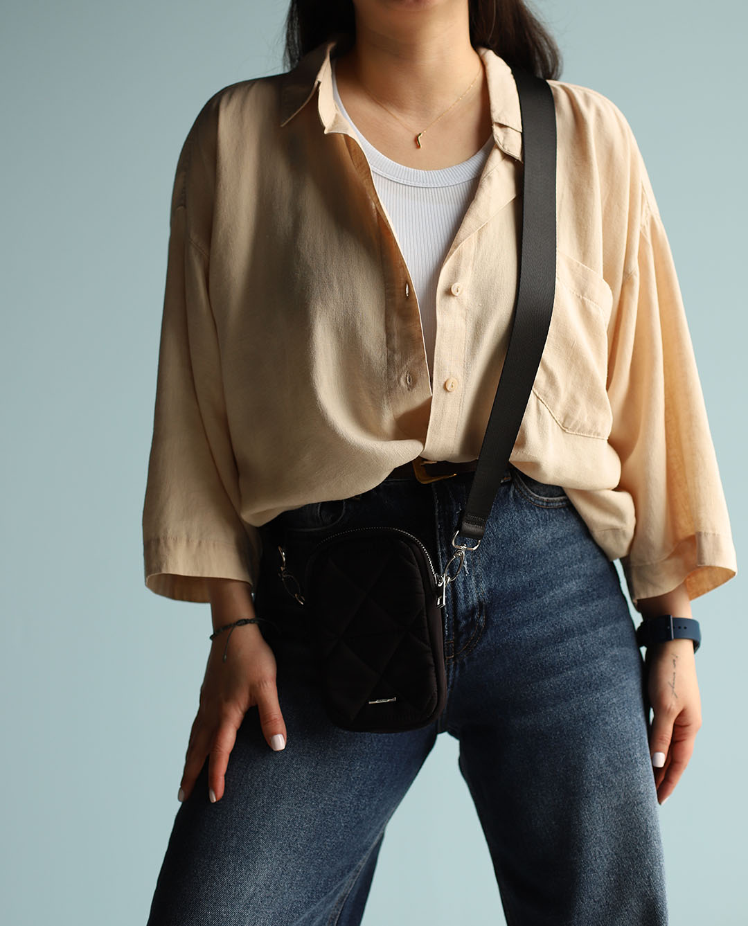 شومیز لینن C.6879 NGH - تصویر 6