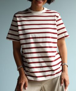 تیشرت راه راه C.71940 Cherry